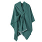 Poncho mit Front-Schlaufe-Design