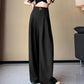 Anzughose mit hoher Taille und weitem Bein für Damen