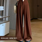 Anzughose mit hoher Taille und weitem Bein für Damen