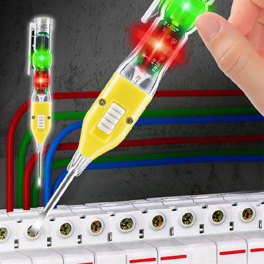 3-in-1 Magnetischer Phasenprüfer-Schraubenzieher mit Taschenlampe