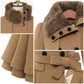 🎅Maximal 50 % Rabatt🎄Zweireihige Damen-Winterjacken mit Gürtel