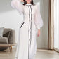 🌹Damen Maxikleid mit halbem Rollkragen und Taschen