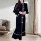 🌹Damen Maxikleid mit halbem Rollkragen und Taschen