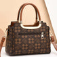 Elegante Handtasche für Damen mit Blattanhänger