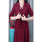 2025 Neues Design✨👗Modisches 2-teiliges Set aus Blazer und ärmellosem Kleid für Damen