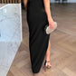 💃Bis zu 49 % Rabatt!🌟One-Shoulder-Kleid mit Cut-Out und Rüschenärmeln