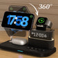 🔥HEISSER ANGEBOT 2025 – 50 % RABATT🔥3-in-1-Wireless-Ladestation mit Wecker