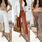 ⏳2025 HEISSER VERKAUF 49% RABATT⏳Stretch Twill Hose mit weitem Bein👖