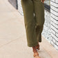 ⏳2025 HEISSER VERKAUF 49% RABATT⏳Stretch Twill Hose mit weitem Bein👖