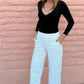 ⏳2025 HEISSER VERKAUF 49% RABATT⏳Stretch Twill Hose mit weitem Bein👖