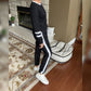 🔥Farbblock-Sweatshirt mit Rundhalsausschnitt für Frauen (2 Teile)