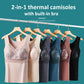 Hochdehnbare Thermo-Kamisole mit Eingebautem BH