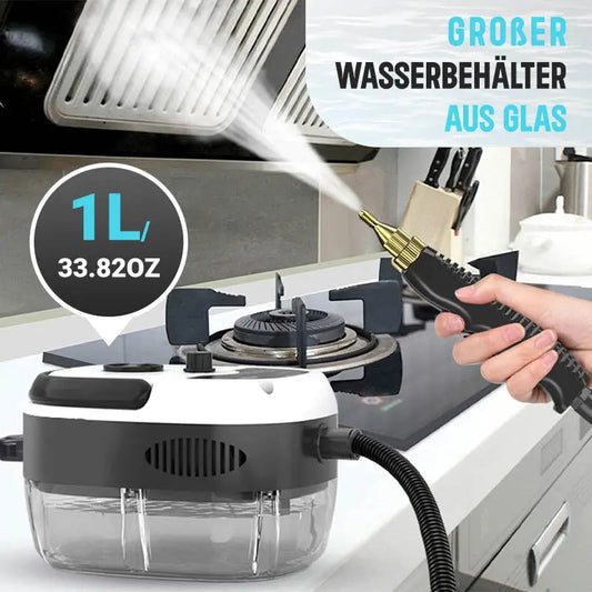 🔥 61% RABATT! 💨 INDUSTRIE-DAMPFREINIGER 2500W - Chemiefreie Desinfektion & Fettlösung, Ideal für Küchen, Klimaanlagen und Maschinen, UL-Zertifiziert 🌟🧼