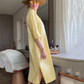 🌼Bezauberndes, lockeres Kleid mit Schlitz in leuchtendem Gelb