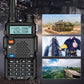 🎙️Heißer Verkauf 60% Rabatt!🔥📡 UV-5R Amateurfunkgerät mit großer Reichweite UV5R Funkgerät Dualband Walkie