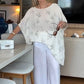Damen Elegante Bestickte Bluse