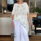 Damen Elegante Bestickte Bluse