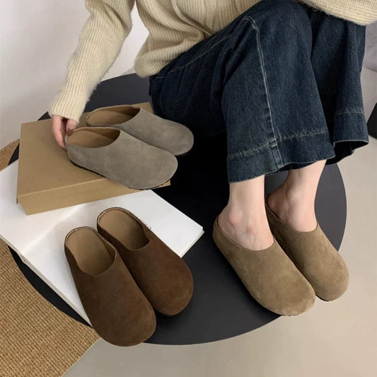 Bequeme Vintage-Schlupfclogs für Damen