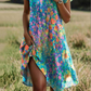 🥰 NEUJAHR-DEAL: -50% 🎉 Stilvolles Damen Freizeitkleid mit V-Ausschnitt 🌸 bedruckt, leicht & sommerlich elegant ☀️
