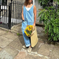 Damen Lässige V-Ausschnitt Lange Denim-Overalls