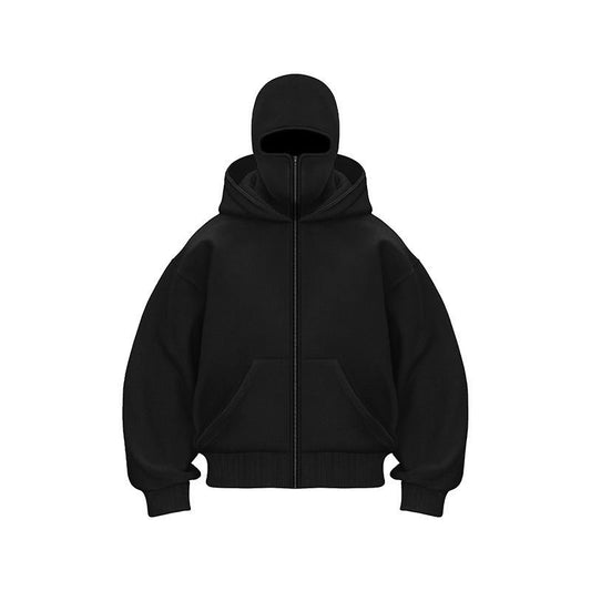 👁️‍🗨️Ninja-Kapuzenpullover mit Reißverschluss für Männer und Frauen