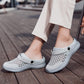 Mode Mesh Atmungsaktiv Halb Slip-On Sandalen