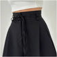 Einfarbige Hose mit hoher Taille und geradem Bein für Damen(⭐50 % Rabatt!)