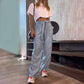 High-Waisted Loose Fit Wide Leg Anzughose