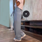 High-Waisted Loose Fit Wide Leg Anzughose