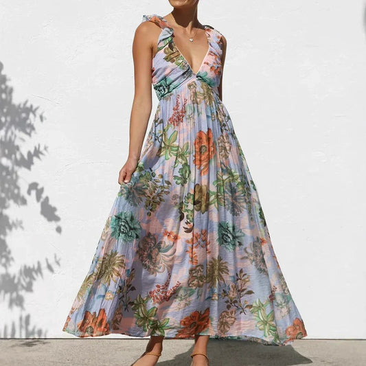 🔥Maximal 50 % Rabatt🌟Bohemian Sunset Romance Kleid