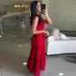 V-Ausschnitt Ärmelloses Kleid mit Cut-Out(🔥50 % Rabatt)