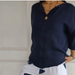 Damen Rundhalsausschnitt Oberteile ＆ Bedruckte Hosen Set