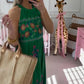 ☘️Sleeveless Halter Printed Maxi Dress