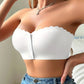 🔥 Letzter Tag 50% Rabatt! 🔥Kaufen Sie 2, bekommen Sie 1 kostenlos 🔥Nahtloser trägerloser Bandeau-BH mit Frontverschluss