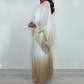 Mesh Mix Dip Dye Lose Flowy Top & Hosen -Set✨✨