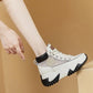 Mesh-Sneakers mit dicker Sohle für Damen