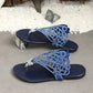 🩴Bequeme flache Sandalen-Hausschuhe für Damen