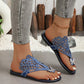 🩴Bequeme flache Sandalen-Hausschuhe für Damen