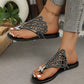 🩴Bequeme flache Sandalen-Hausschuhe für Damen