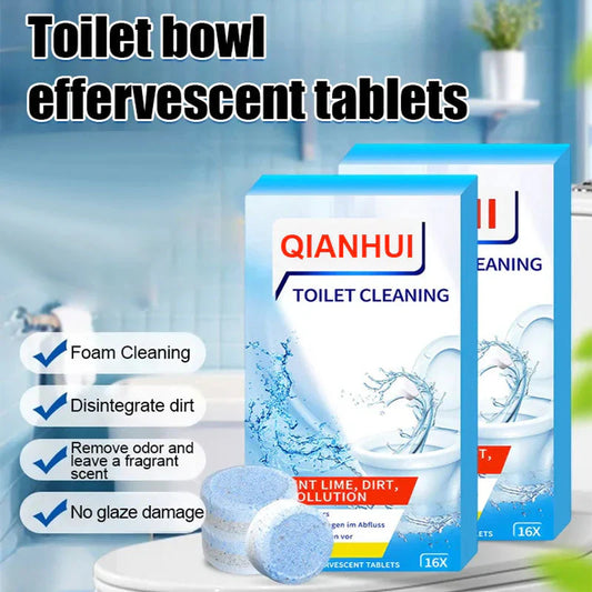 ⏳Begrenzte Zeit 50% Rabatt💥Kaufen Sie 2 und erhalten Sie 1 gratis💥🍋 Toilettenreiniger-Tabletten mit Zitronenduft