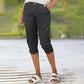 🔥 Hot Sale 🔥Hochelastische Freizeitshorts mit mehreren Taschen für Damen