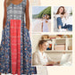 Ärmelloses Kleid mit Blumendruck für Damen
