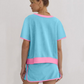🌈Modisches zweiteiliges Kurzarmoberteil und Shorts für Damen🌸