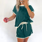 🌈Modisches zweiteiliges Kurzarmoberteil und Shorts für Damen🌸