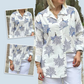 Lässiges Hemd mit botanischem Print für Frauen