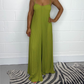 Sexy, lockerer Plissee-Jumpsuit mit Trägern für Damen