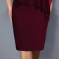🌸Sommer-Sonderangebote 2026💐Cape-Kleid mit V-Ausschnitt und Strassverzierung sowie Chiffon-Überzug