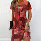 👗Damenkleid mit buntem Patchwork-Muster für den Alltag – ⏳ Zeitlich begrenztes Angebot