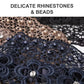 🌞Summer Sale 50% OFF🔥Plum Blossom Hollow Beaded Wide Headband
