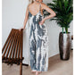 💃Sommer-Hot-Sale 50% Rabatt🥰☀️Damenmode Spaghettiträger-Jumpsuit mit Print